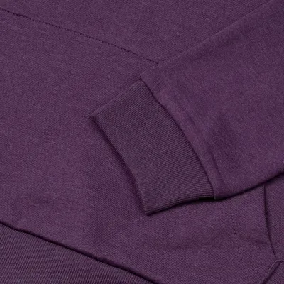 Толстовка с капюшоном унисекс Hoodie, фиолетовый меланж — фото 4