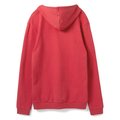 Толстовка с капюшоном унисекс Hoodie, красный меланж — фото 2