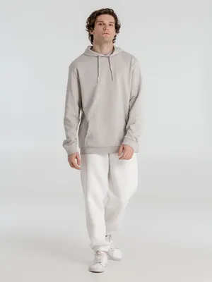 Толстовка с капюшоном унисекс Hoodie, дымчато-серая — фото 8