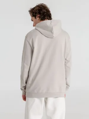 Толстовка с капюшоном унисекс Hoodie, дымчато-серая — фото 7