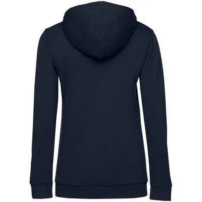 Толстовка с капюшоном женская Hoodie, темно-синяя — фото 2