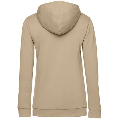 Толстовка с капюшоном женская Hoodie, бежевая — фото 2
