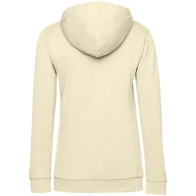 Толстовка с капюшоном женская Hoodie, светло-желтая — фото 2
