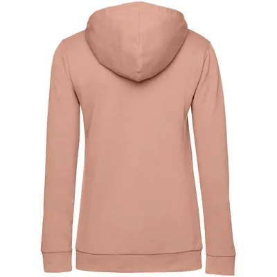 Толстовка с капюшоном женская Hoodie, бежевая (nude) — фото 2