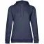 Толстовка с капюшоном женская Hoodie, синий меланж