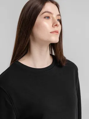Свитшот унисекс BNC Inspire (Organic), черный — фото 12