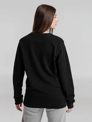 Свитшот унисекс BNC Inspire (Organic), черный — фото 11