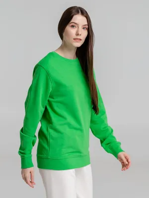 Свитшот унисекс BNC Inspire (Organic), зеленый — фото 10