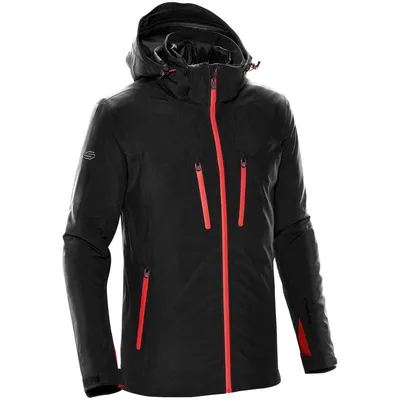 Куртка-трансформер мужская Matrix, черная с красным — фото 2