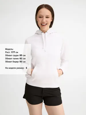 Толстовка женская Spencer Women, белая — фото 5