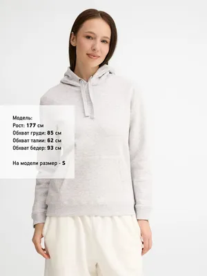 Толстовка женская Spencer Women, светло-серый меланж — фото 5