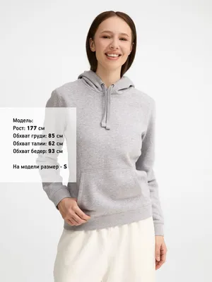 Толстовка женская Spencer Women, серый меланж — фото 5