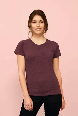 Футболка женская Regent Fit Women, пыльно-розовая — фото 4
