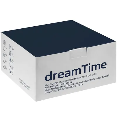 Лампа-колонка dreamTime для пробуждения светом и музыкой, черная — фото 14