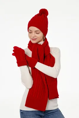 Шапка Heat Trick, красная — фото 5