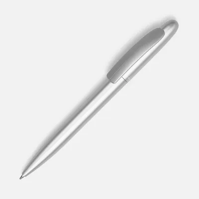 Ручка шариковая Moor Silver, серебристый металлик