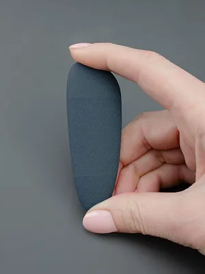 Флешка Pebble Universal, USB 3.0, серо-синяя, 32 Гб — фото 8