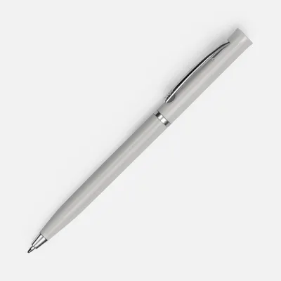 Ручка шариковая Euro Chrome, серая