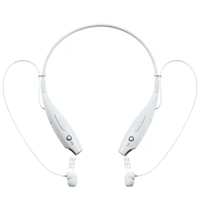 Bluetooth наушники stereoBand, ver.2, белые — фото 2