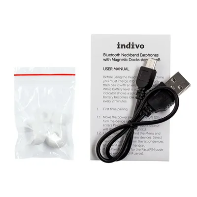 Bluetooth наушники stereoBand, ver.2, черные — фото 4