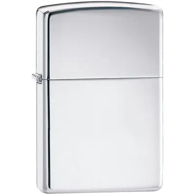 Зажигалка Zippo Classic High Polish, серебристая — фото 1