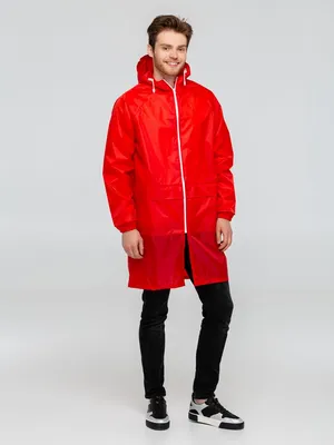 Дождевик Rainman Zip Pro, красный — фото 4