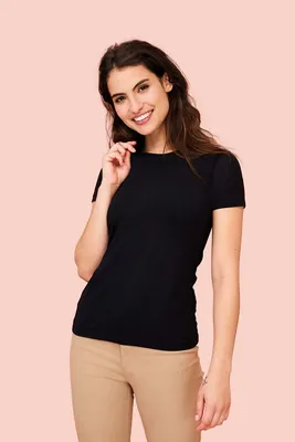 Футболка женская Millenium Stretch Women, белая — фото 4
