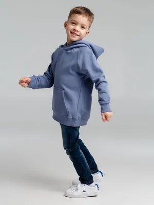 Толстовка детская Stellar Kids, синяя — фото 5