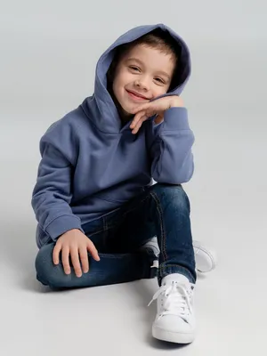 Толстовка детская Stellar Kids, синяя — фото 7