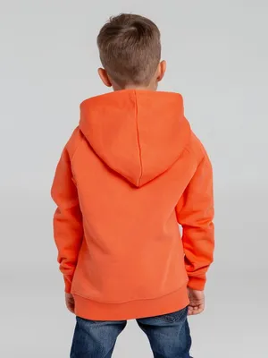 Толстовка детская Stellar Kids, оранжевая — фото 5