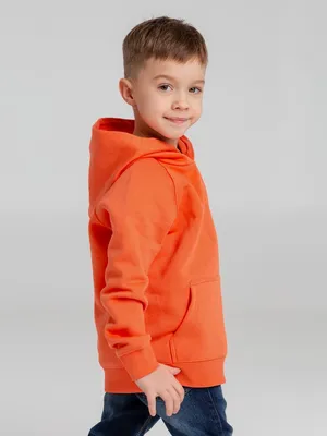 Толстовка детская Stellar Kids, оранжевая — фото 6