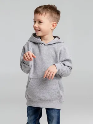 Толстовка детская Stellar Kids, серый меланж — фото 4