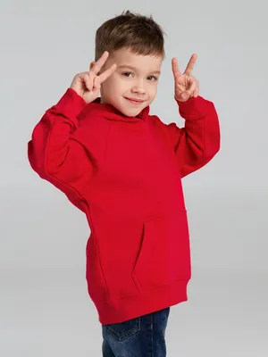 Толстовка детская Stellar Kids, красная — фото 5