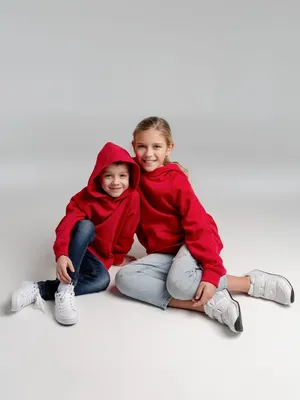 Толстовка детская Stellar Kids, красная — фото 10