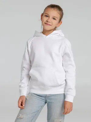 Толстовка детская Stellar Kids, белая — фото 8