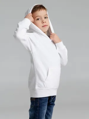 Толстовка детская Stellar Kids, белая — фото 5