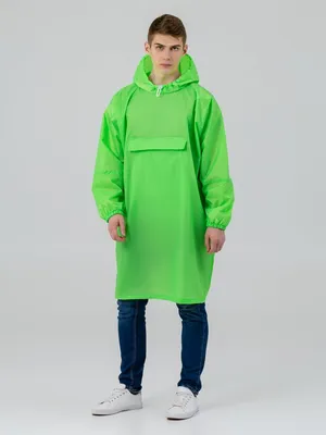 Дождевик-анорак Alatau, зеленое яблоко, единый размер — фото 4