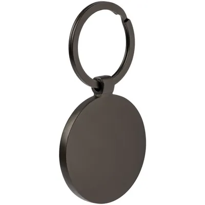 Брелок Gun Metal Circle, графитовый — фото 2