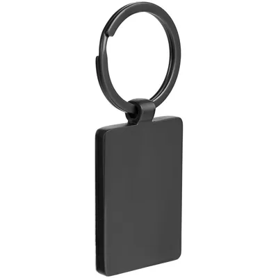 Брелок Gun Metal Rectangle, графитовый — фото 2