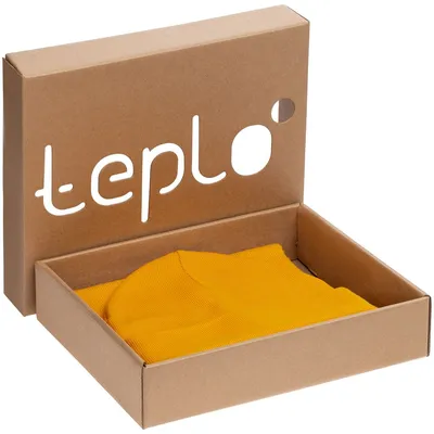 Коробка Teplo, малая, крафт — фото 4