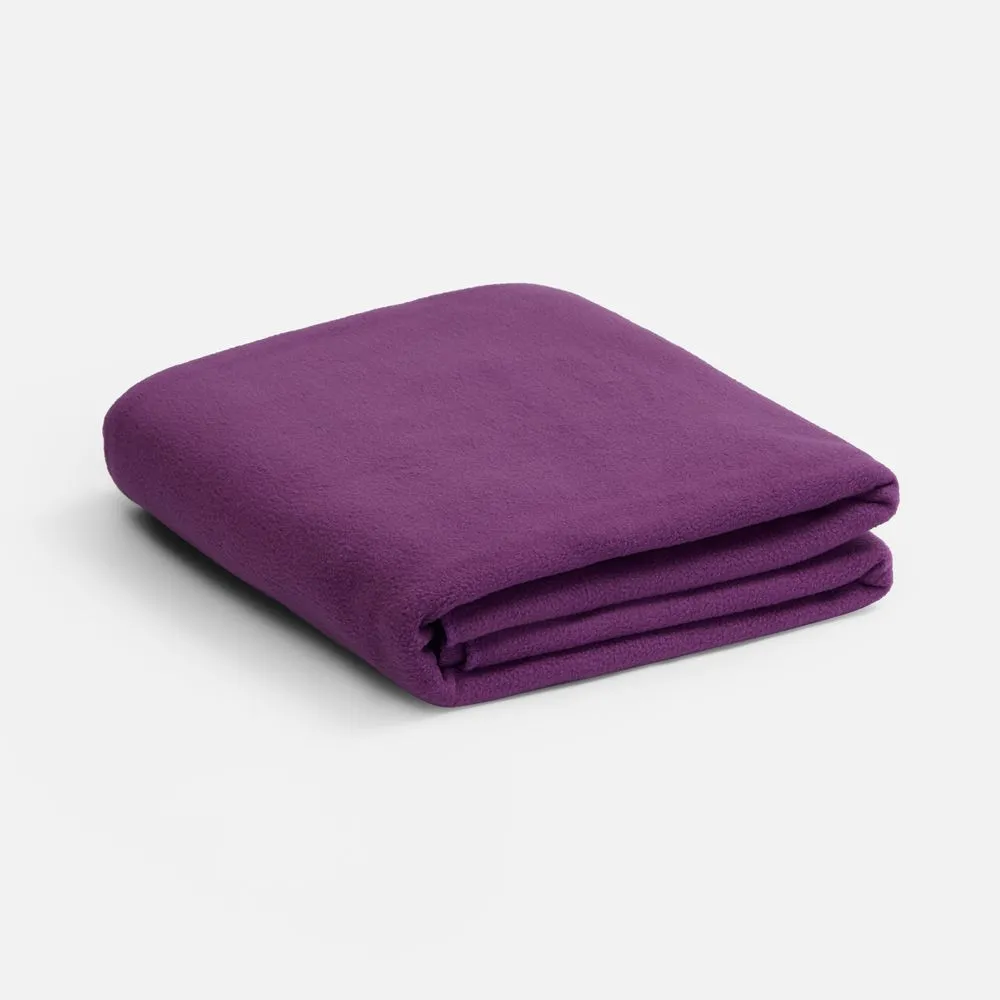 Флисовый плед Warm&Peace XL, фиолетовый