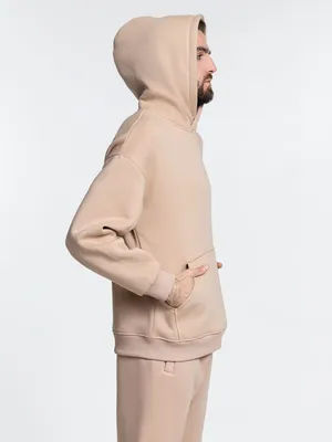 Худи Kulonga Oversize, бежевое — фото 13