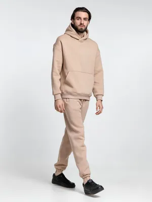 Худи Kulonga Oversize, бежевое — фото 14