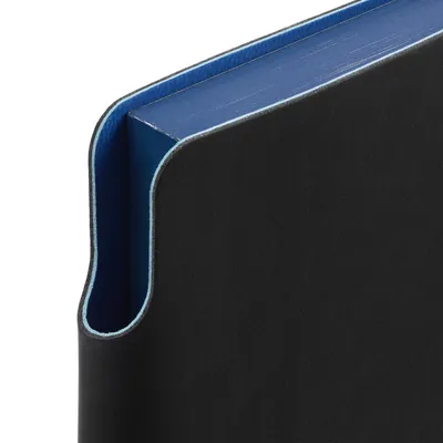 Ежедневник Flexpen Black, недатированный, черный с синим — фото 2