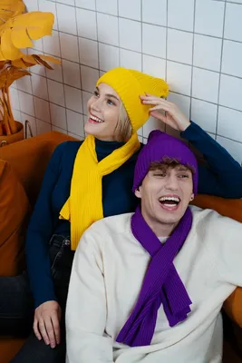 Шапка Yong, желтая — фото 5