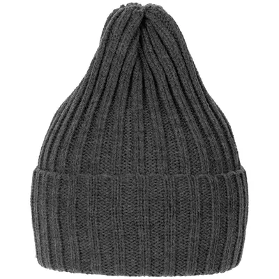 Шапка Norfold, черный меланж — фото 2