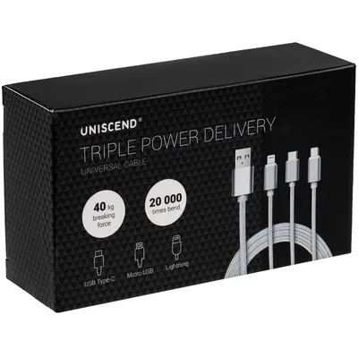 Кабель Triple Power Delivery в футляре — фото 6