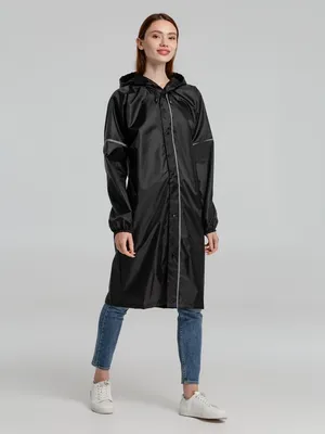 Дождевик со светоотражающими элементами Rainman Blink, черный — фото 5