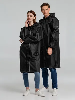 Дождевик со светоотражающими элементами Rainman Blink, черный — фото 9