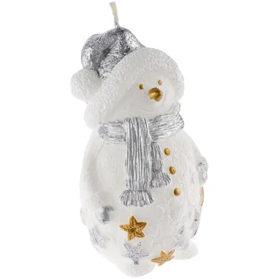 Свеча Christmas Twinkle, снеговик — фото 1
